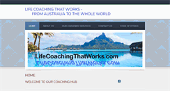 Desktop Screenshot of lifecoachingthatworks.com